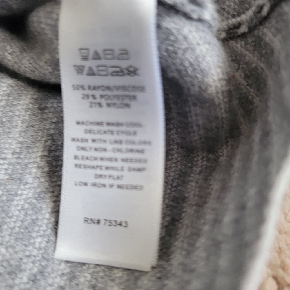 2/$20 Cynthia Rowley Striped Mick Neck Sweater S - Picture 11 of 13